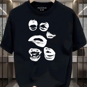 UNİSEX Dudak Lips T-shirt