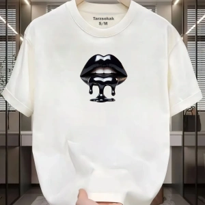 UNİSEX Dudak Lips T-shirt