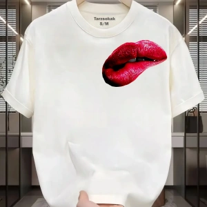 UNİSEX Dudak Lips T-shirt