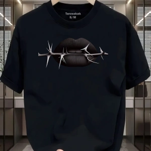 UNİSEX Dudak Lips T-shirt