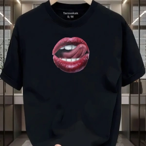 UNİSEX Dudak Lips T-shirt