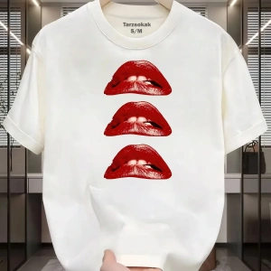 UNİSEX Dudak Lips T-shirt