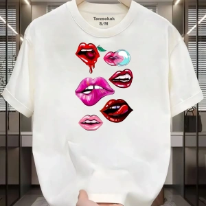 UNİSEX Dudak Lips T-shirt