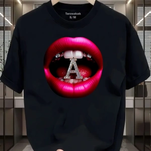 UNİSEX Dudak Lips T-shirt