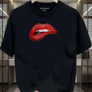 UNİSEX Dudak Lips T-shirt