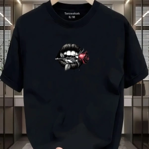 UNİSEX Dudak Lips T-shirt