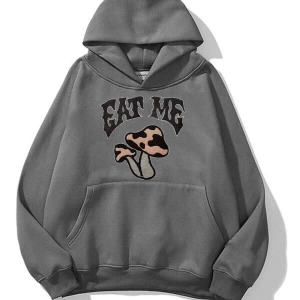 Unisex Eat Me Antrasit Sweatshirt