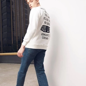 Unisex Ekru Bts Good Life Sweatshirt Ekru