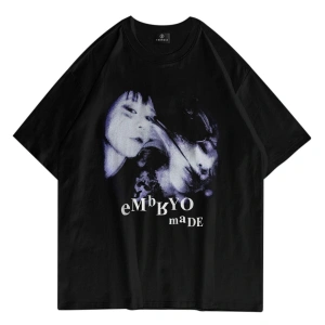 Unisex Embryo Tshirt Siyah