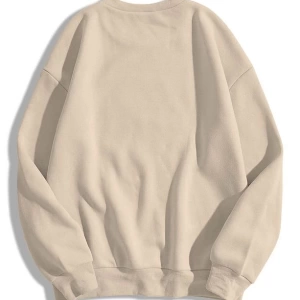 Unisex Empathy Bisiklet Yaka Sweatshirt Gri