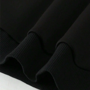 Unisex Erkek/Kadın BREAK Özel Renkli Baskılı Oversize Kapüşonlu Sweatshirt Siyah