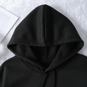 Unisex Erkek/Kadın JUSTDOIT Renkli Özel Baskılı Oversize Kapüşonlu Sweatshirt Beyaz