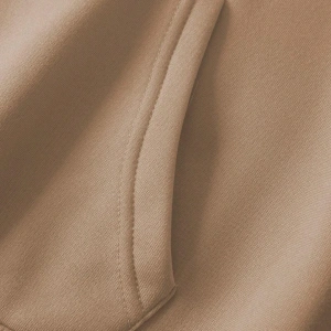 Unisex Erkek/Kadın Kelebek Renkli Özel Baskılı Oversize Kapüşonlu Sweatshirt Bej