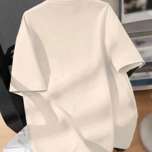Unisex Erkek/Kadın LES Renkli Özel Baskılı Oversize Pamuklu Bisiklet Yaka T-Shirt