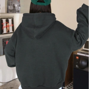 Unisex Erkek/Kadın Nice Renkli Özel Baskılı Oversize Kapüşonlu Sweatshirt Füme