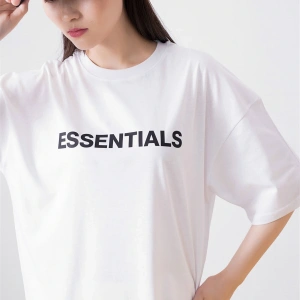 Unisex Essentials Beyaz Tshirt