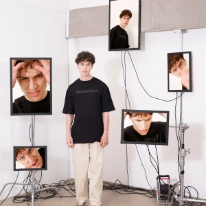 Unisex Essentials Beyaz Tshirt