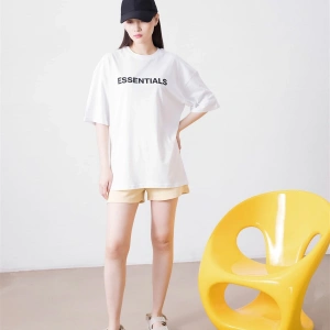 Unisex Essentials Beyaz Tshirt