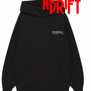 Unisex ESSENTİALS Özel Tasarım Swearshirt Hoodie Beyaz