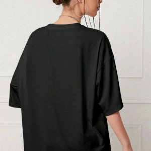 Unisex Evren Temalı Baskılı T-shirt