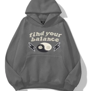 Unisex Find Your Balance Sweatshirt Gri