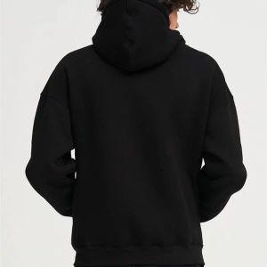 Unisex Girl Face Sweatshirt Hoodie Siyah