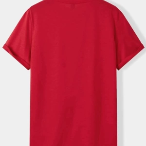 Unisex Girl Gang Baskılı T-shirt
