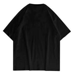 Unisex Harajuku Girl Siyah Tshirt
