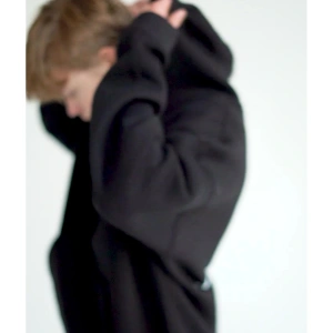 Unisex High Five Sweatshirt Hoodie Siyah