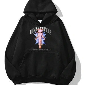 Unisex Human Future Sweatshirt Siyah