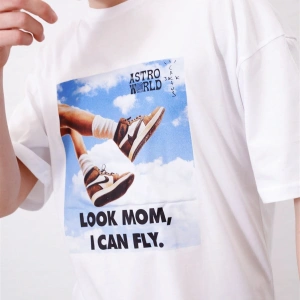 Unisex I Can Fly Air Beyaz Tshirt