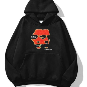 Unisex I Choose Me Sweatshirt Siyah