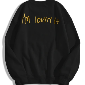 Unisex Im Lovin It Bisiklet Yaka Sweatshirt Gri