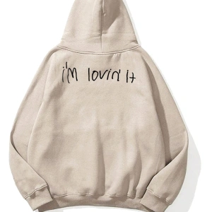 Unisex Im Lovin It Mc Sweatshirt Hoodie Gri
