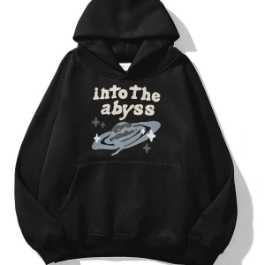Unisex İnto the Abyss Sweatshirt Gri