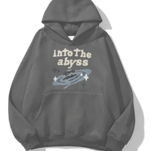 Unisex İnto the Abyss Sweatshirt Gri