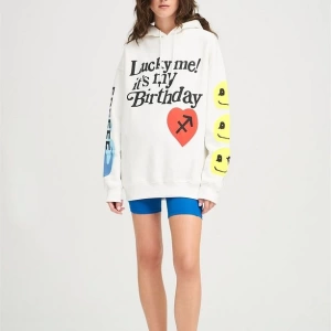 Unisex Its My Birthday Beyaz Sweatshirt Beyaz