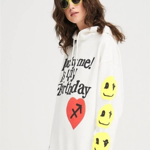 Unisex Its My Birthday Beyaz Sweatshirt Beyaz