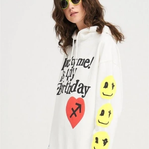 Unisex Its My Birthday Beyaz Sweatshirt Beyaz