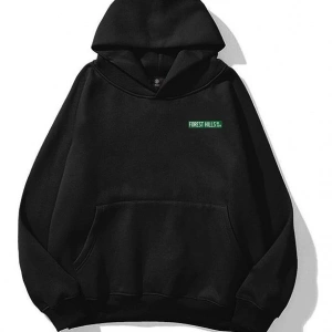 Unisex J.Cole Forest Hills PS2 Sweatshirt Siyah