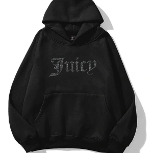 Unisex Juicy Taş Baskılı Sweatshirt Beyaz