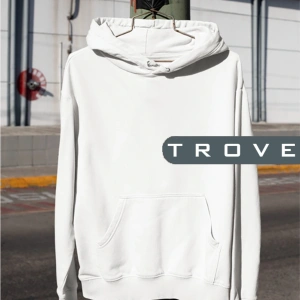 Unısex Kadın Erkek Basic Düz Kapüşonlu Hoodie Pamuk Sweatshirt Beyaz