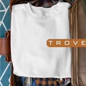 Unısex Kadın Erkek Basic Düz Standart Kalıp Bisiklet Yaka Pamuk Sweatshirt Beyaz