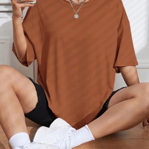Unisex Kadın/Erkek Düz Renkli Özel Baskılı Oversize Pamuk Penye Bisiklet Yaka T-Shirt