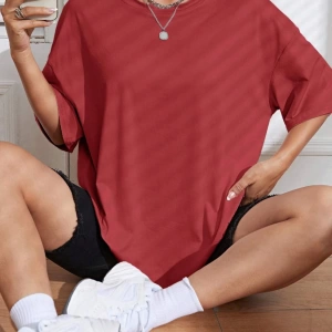 Unisex Kadın/Erkek Düz Renkli Özel Baskılı Oversize Pamuk Penye Bisiklet Yaka T-Shirt