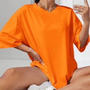 Unisex Kadın/Erkek Düz Renkli Özel Baskılı Oversize Pamuk Penye Bisiklet Yaka T-Shirt