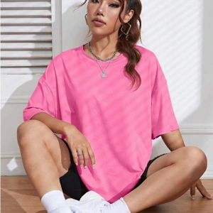 Unisex Kadın/Erkek Düz Renkli Özel Baskılı Oversize Pamuk Penye Bisiklet Yaka T-Shirt