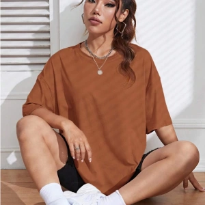 Unisex Kadın/Erkek Düz Renkli Özel Baskılı Oversize Pamuk Penye Bisiklet Yaka T-Shirt