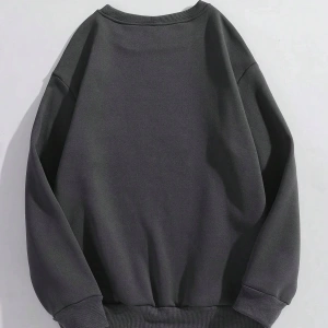 Unisex Kadın/Erkek Grunge Punk Slogan ve Şekil Grafiği Sweatshirt