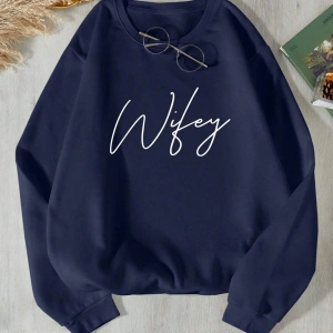 Unisex Kadın/Erkek Harajuka Sokakt Yazılı Grafik Sweat